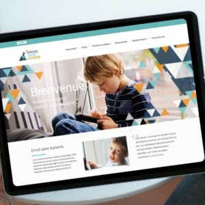 realisation BOOSTACOM-agence de communication digitale - ENVOL ISERE AUTISME