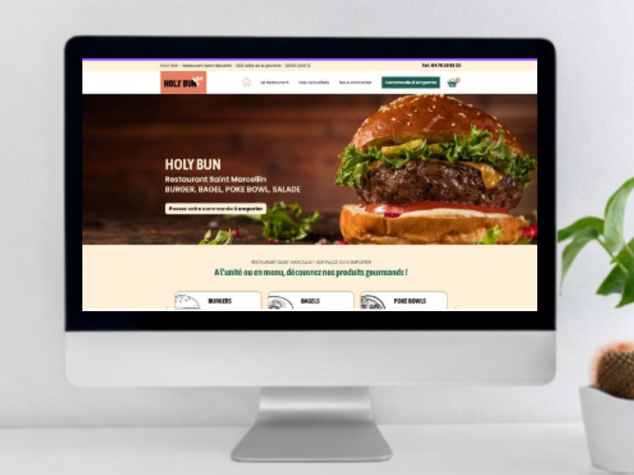 realisation BOOSTACOM-agence de communication digitale - site holy bun