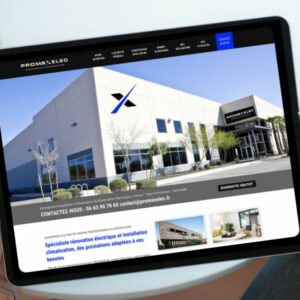 Promaxelec-creation site internet par Boostacom